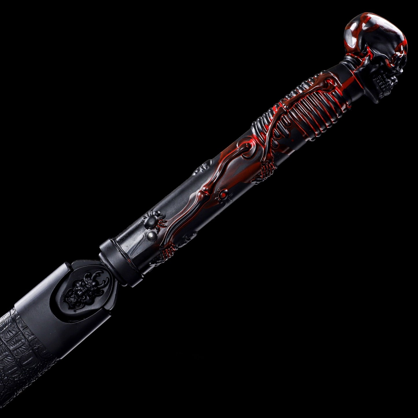 Ninja Sword _ Handmade Japanese Ninjato Sword With Black Blade