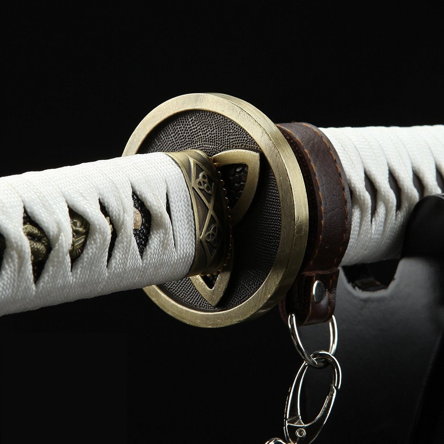 Michonne's Sword _ The Walking Dead Michonne's Katana, Zombie Slayer Katana Sword With Strap
