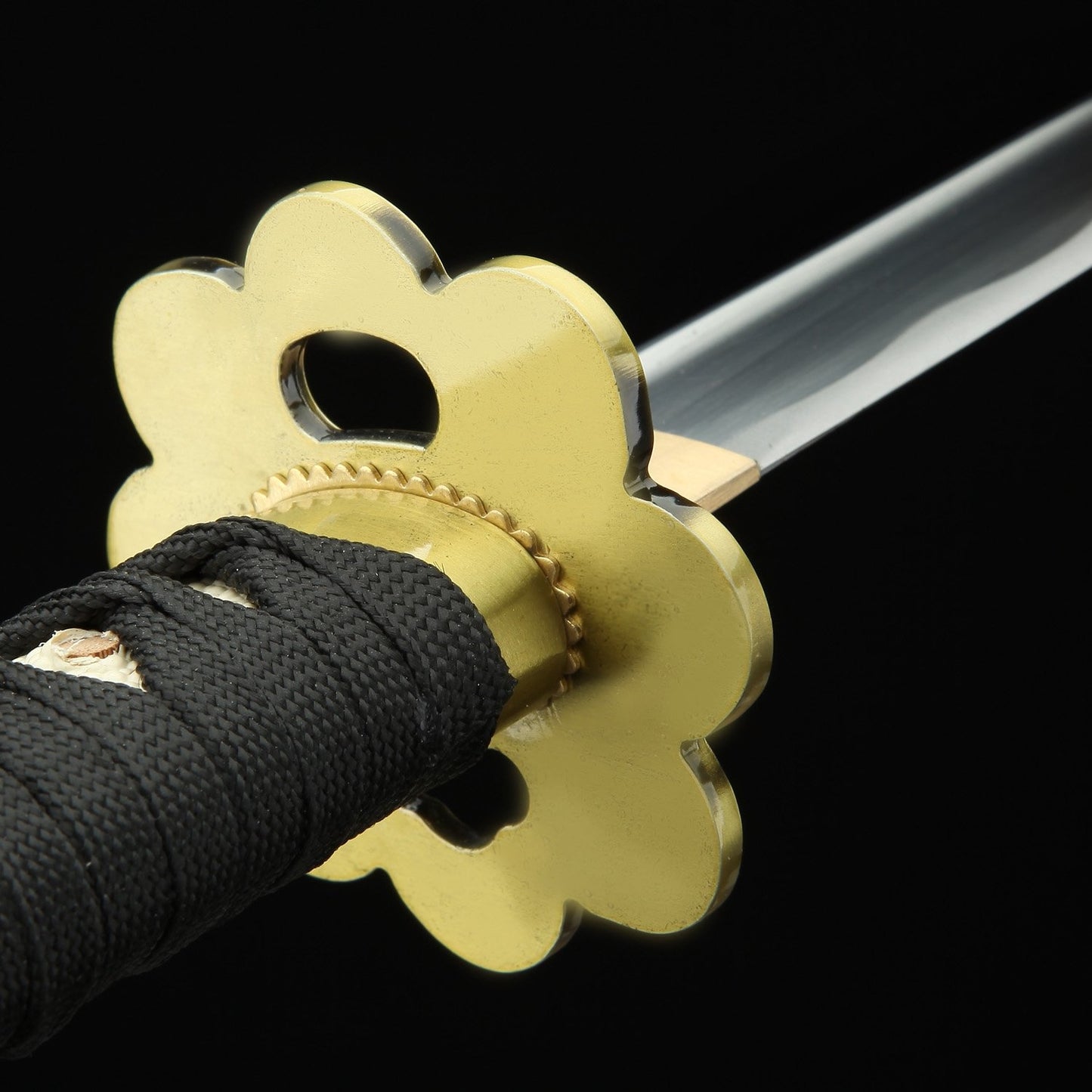 Shusui Sword _ One Piece Roronoa Zoro Shusui Katana Samurai Sword Replica With Black Scabbard