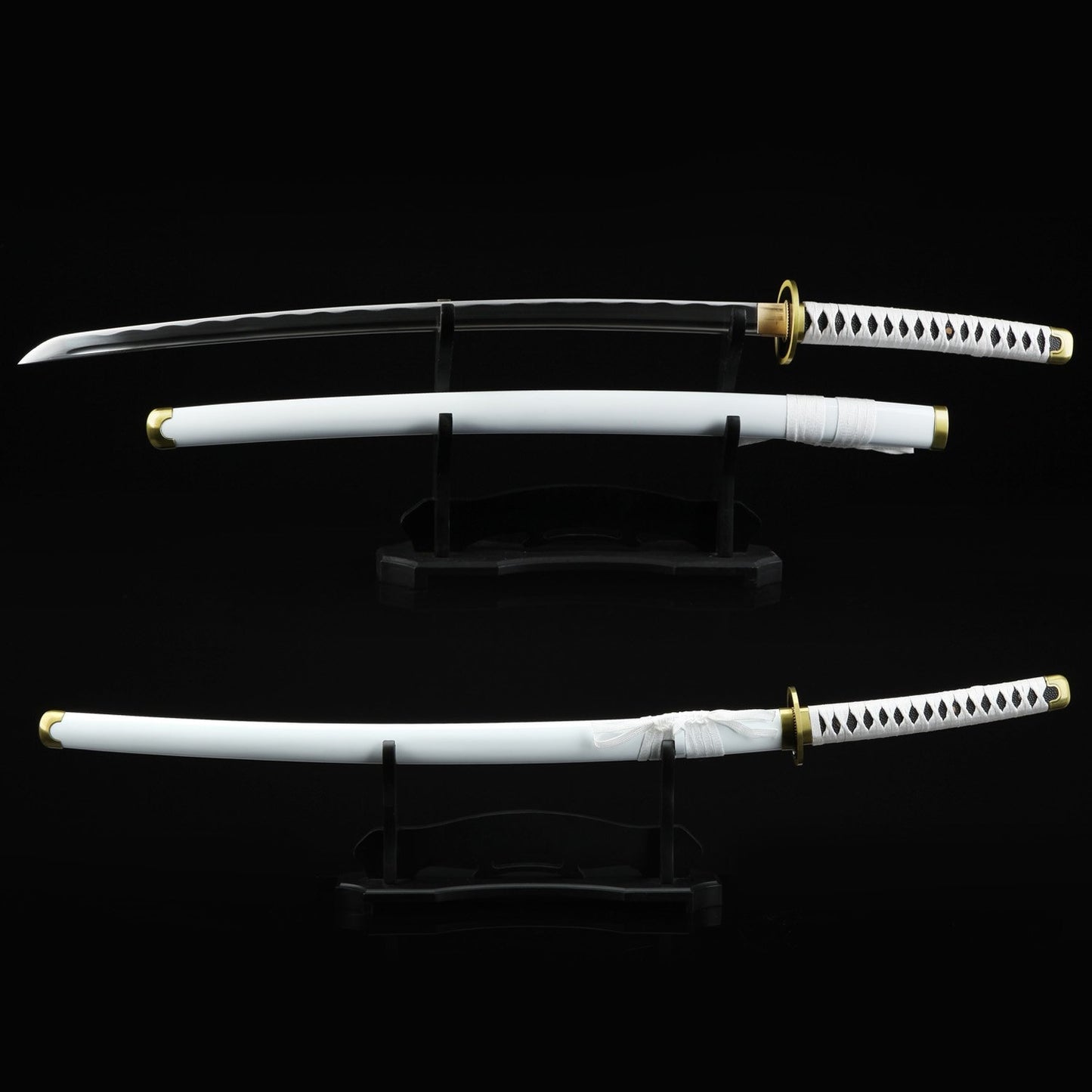 Zoro Katana _ One Piece Roronoa Zoro Wado Ichimonji Real Katana Samurai Sword Replica With White Scabbard