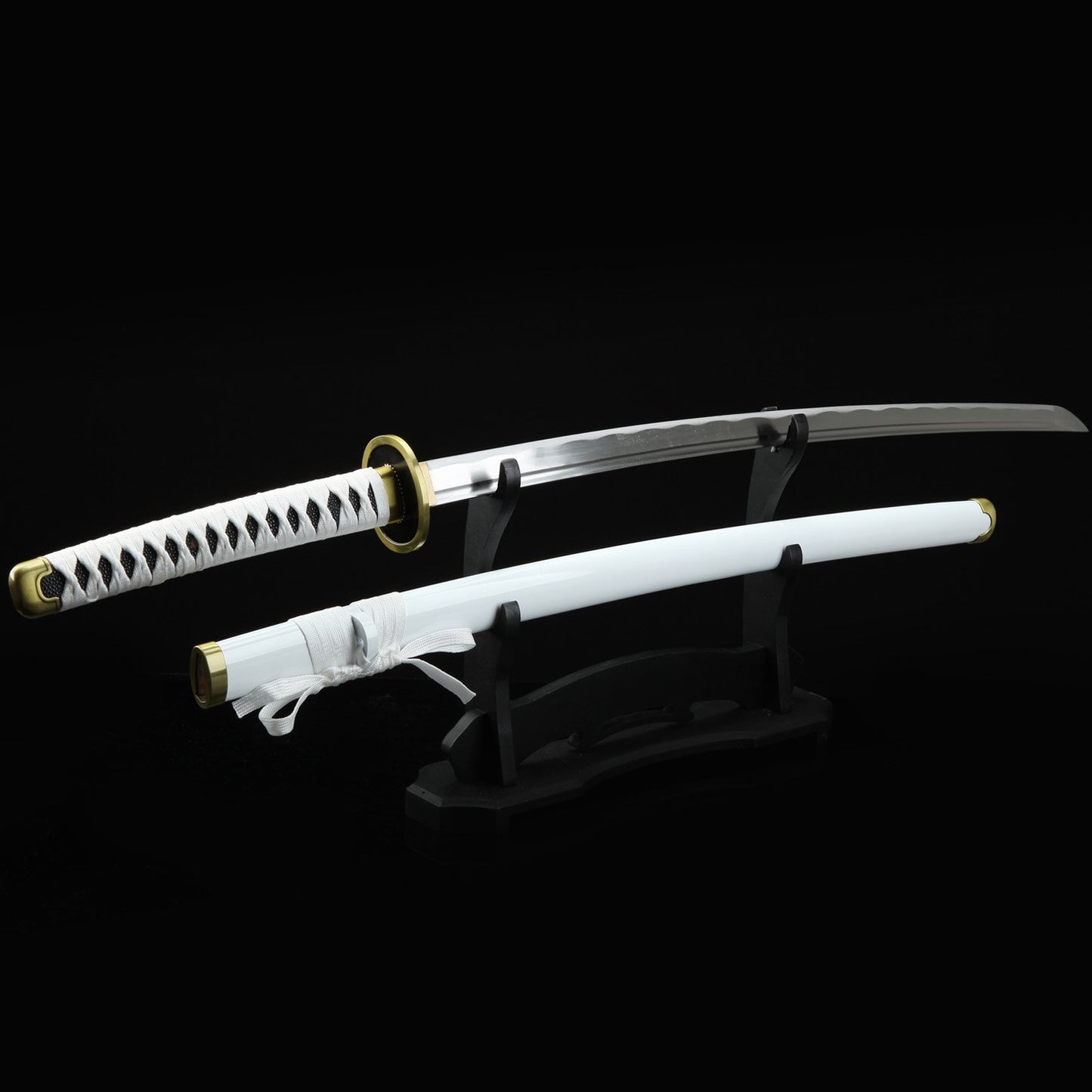Zoro Katana _ One Piece Roronoa Zoro Wado Ichimonji Real Katana Samurai Sword Replica With White Scabbard
