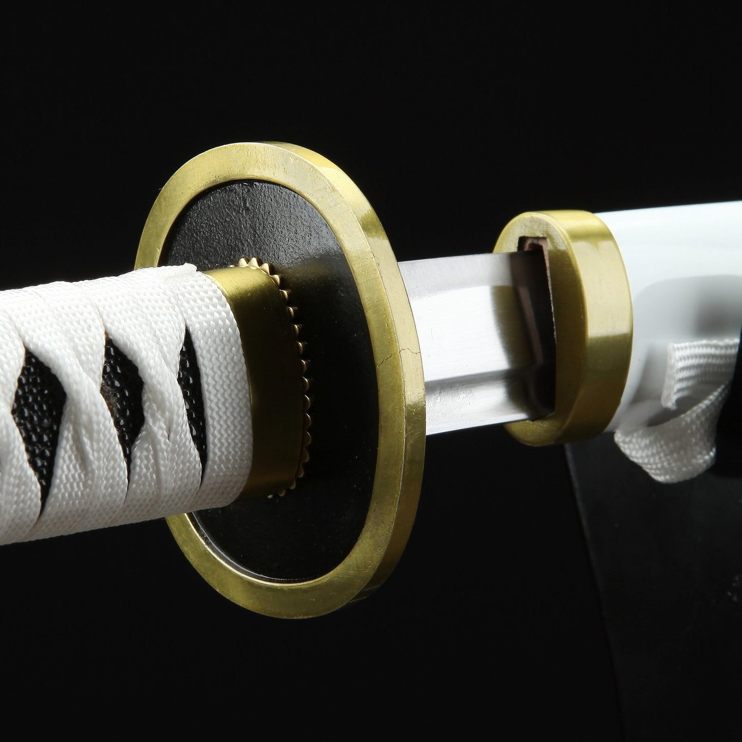 Zoro Katana _ One Piece Roronoa Zoro Wado Ichimonji Real Katana Samurai Sword Replica With White Scabbard