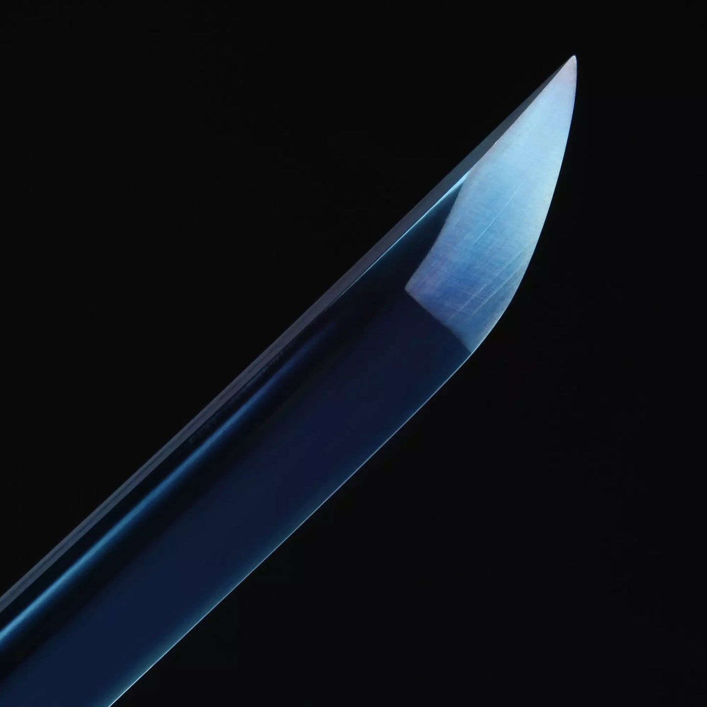 Katana Sword _ Handmade Japanese Katana Sword 1060 Carbon Steel With Blue Blade