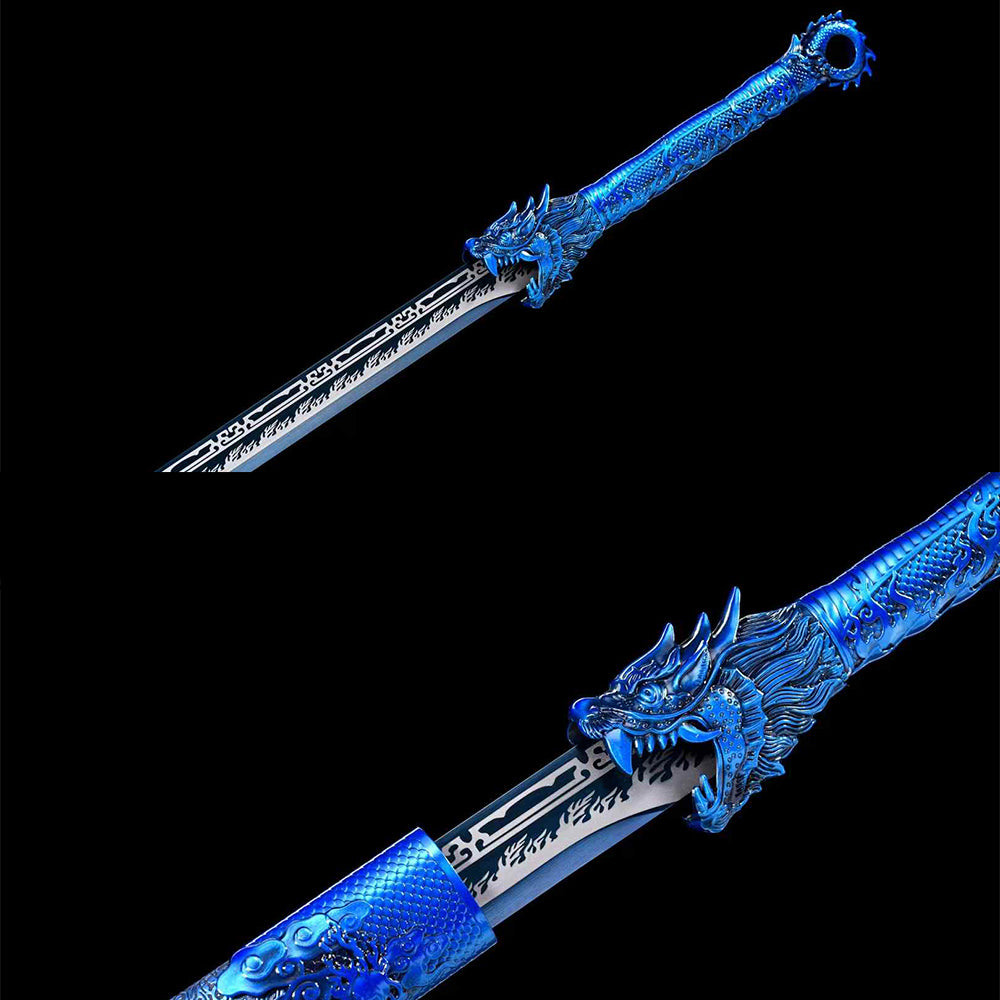 Handcrafted Full Tang Chinese Sword With 1095 Carbon Steel Blade
