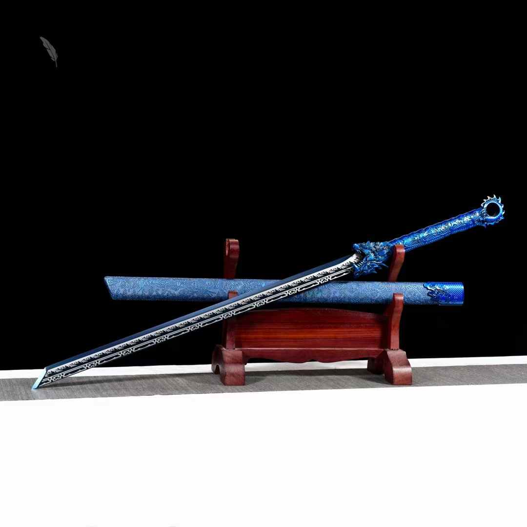 Handcrafted Full Tang Chinese Sword With 1095 Carbon Steel Blade
