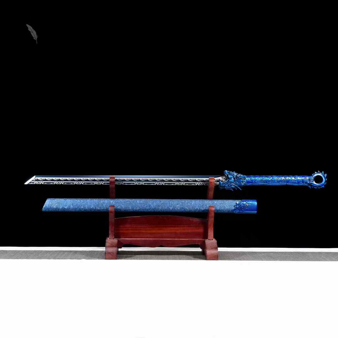 Handcrafted Full Tang Chinese Sword With 1095 Carbon Steel Blade
