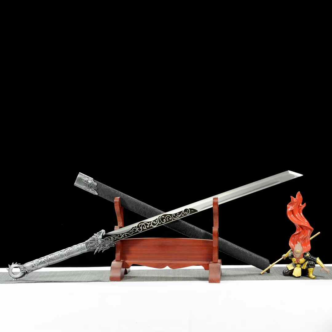 Handcrafted Full Tang Sword With 1065 Carbon Steel Blade Tang Hengdao ~Qingming
