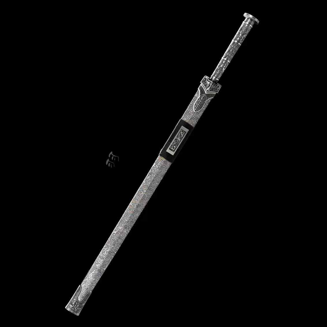 Handcrafted Full Tang Sword With 1065 Carbon Steel Blade Tang Hengdao ~Tiangang Sword