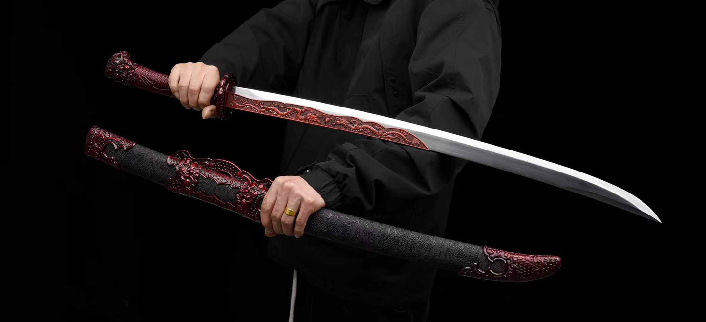Embroidered Spring Knife ~ Yanlong (SHARP)
