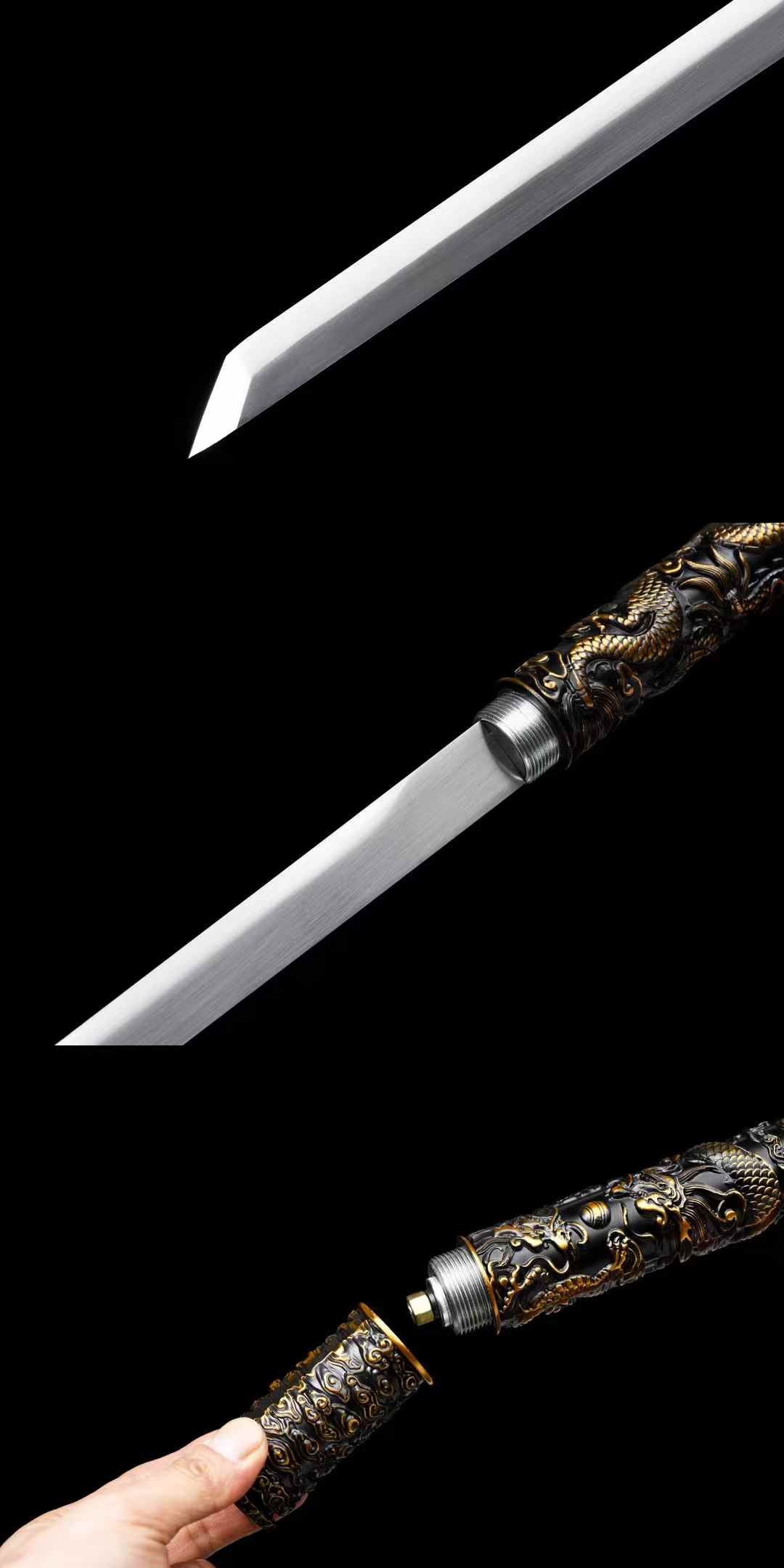 Golden Hoop Tang Sword(SHARP)