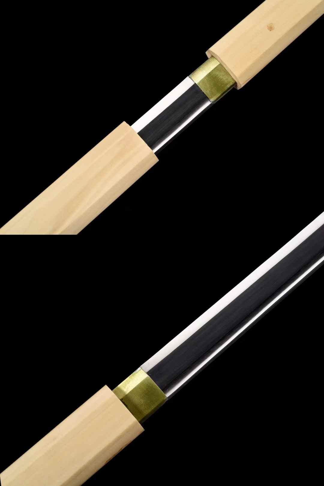 One-piece hexagonal white wood Tang horizontal sword(SHARP)