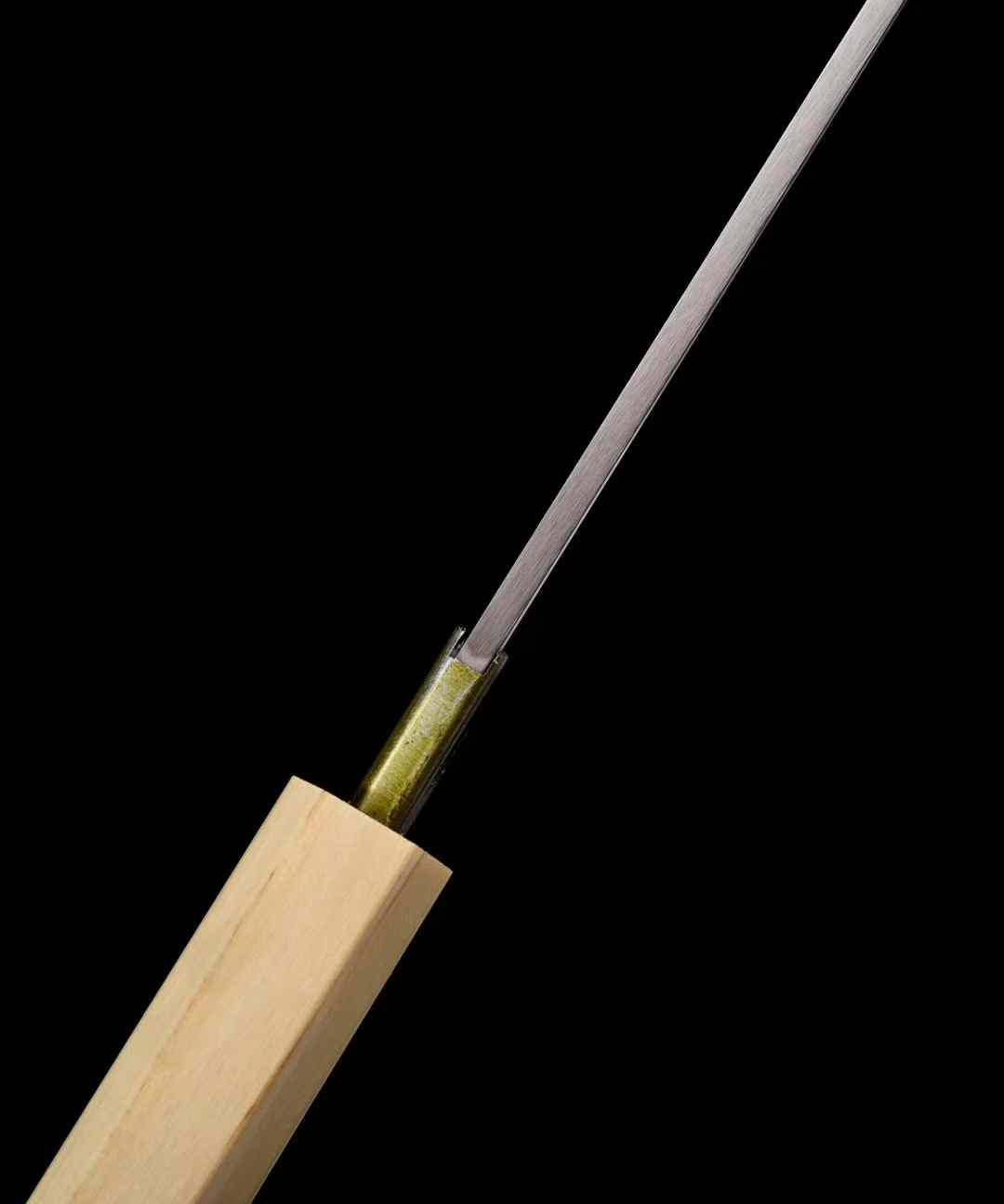 One-piece hexagonal white wood Tang horizontal sword(SHARP)