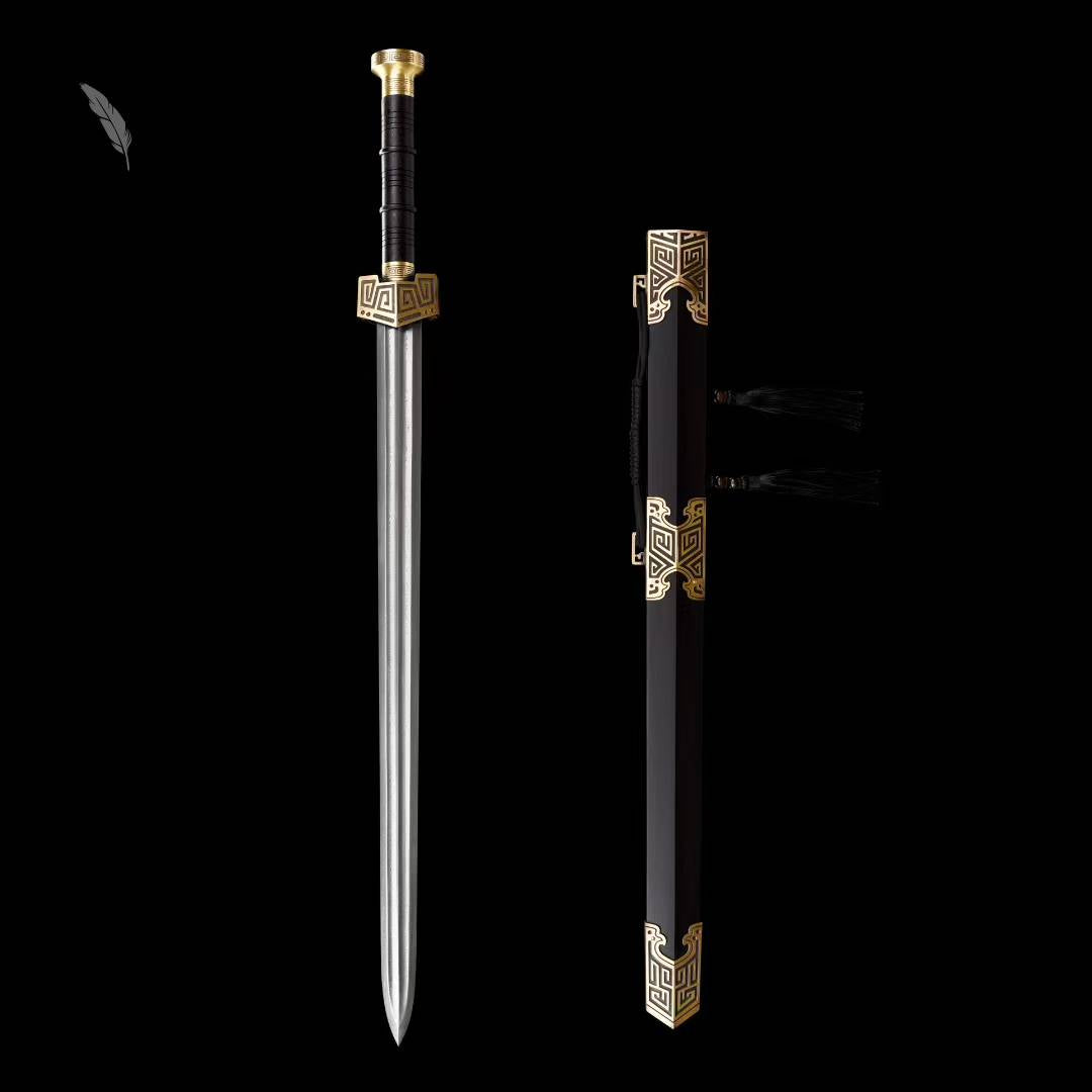 Copper Qin Wang Sword
