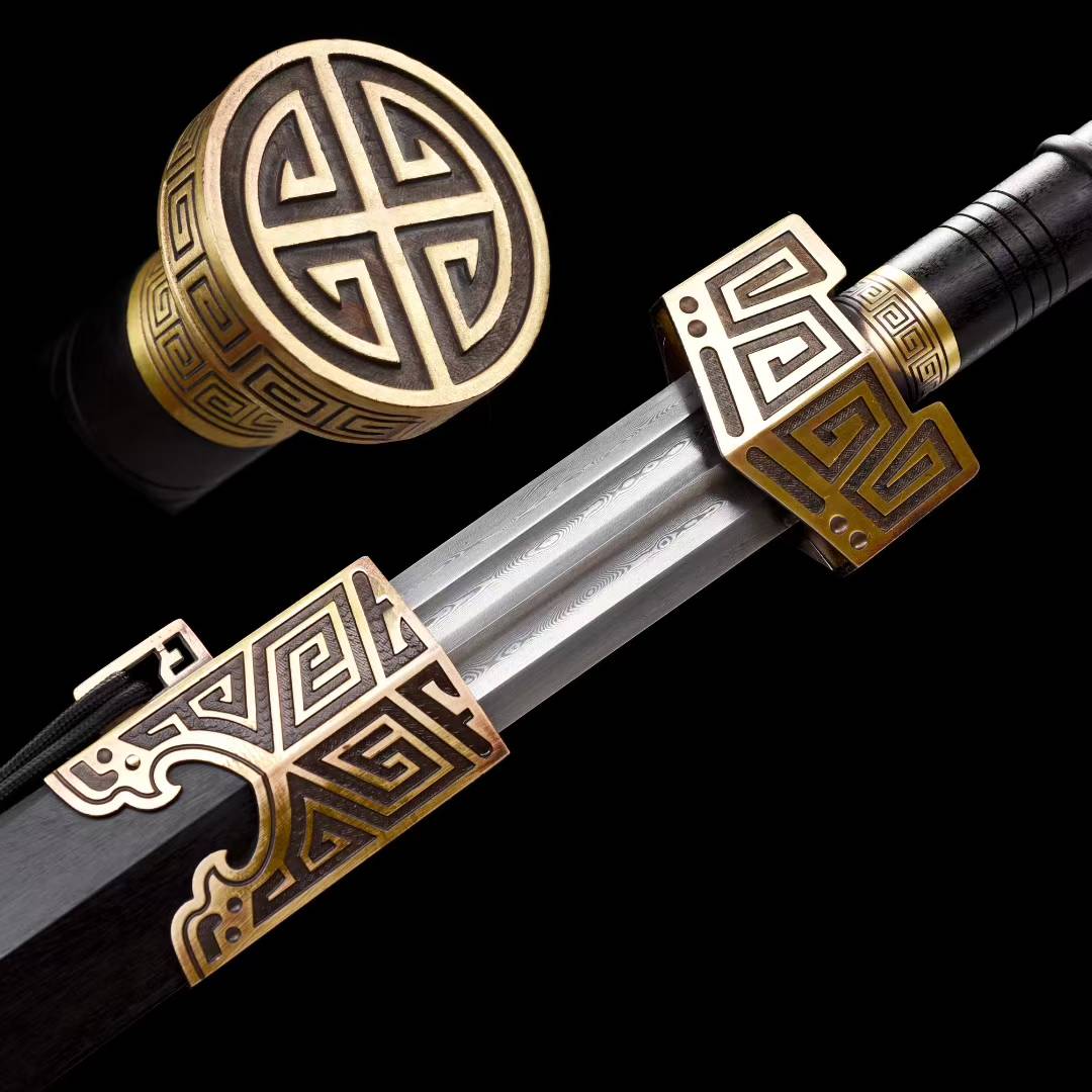 Copper Qin Wang Sword