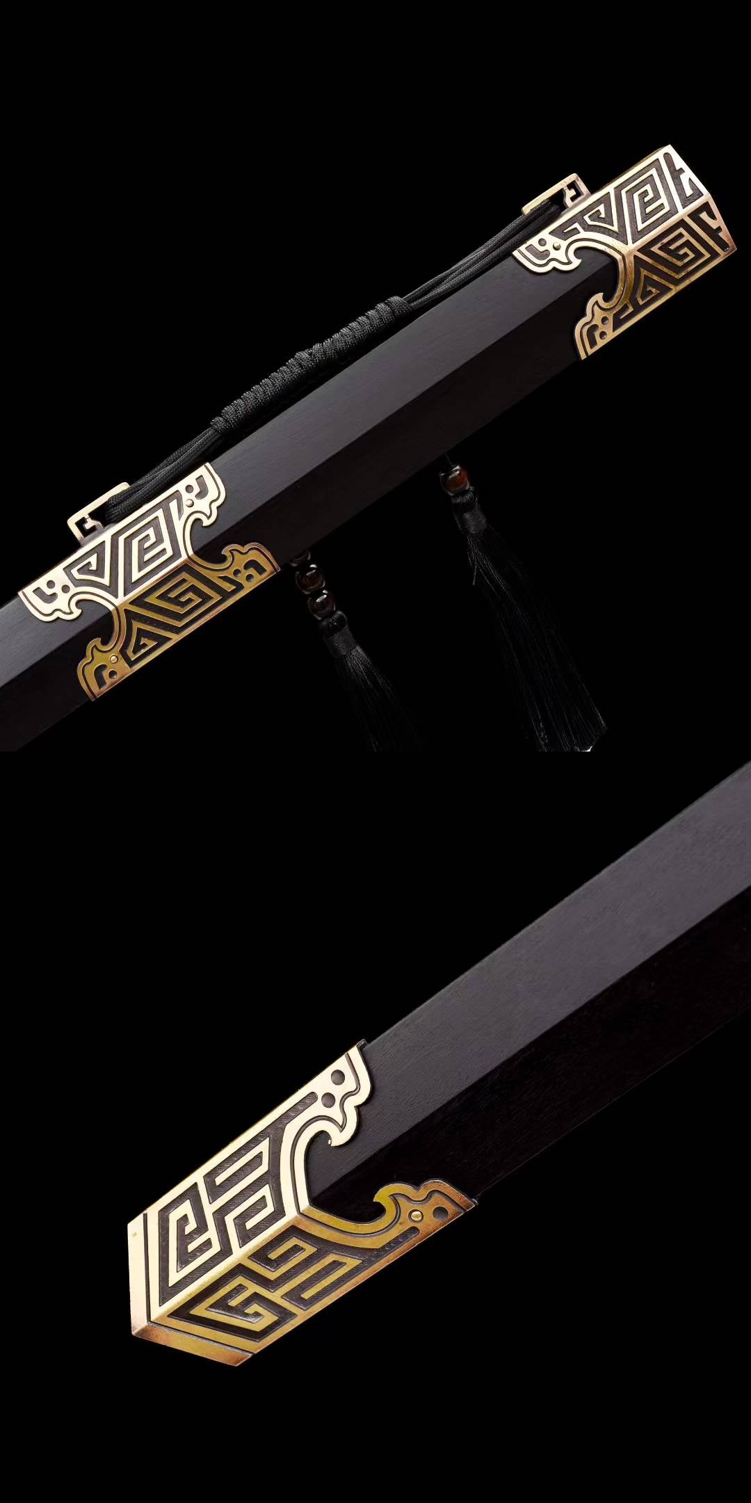 Copper Qin Wang Sword