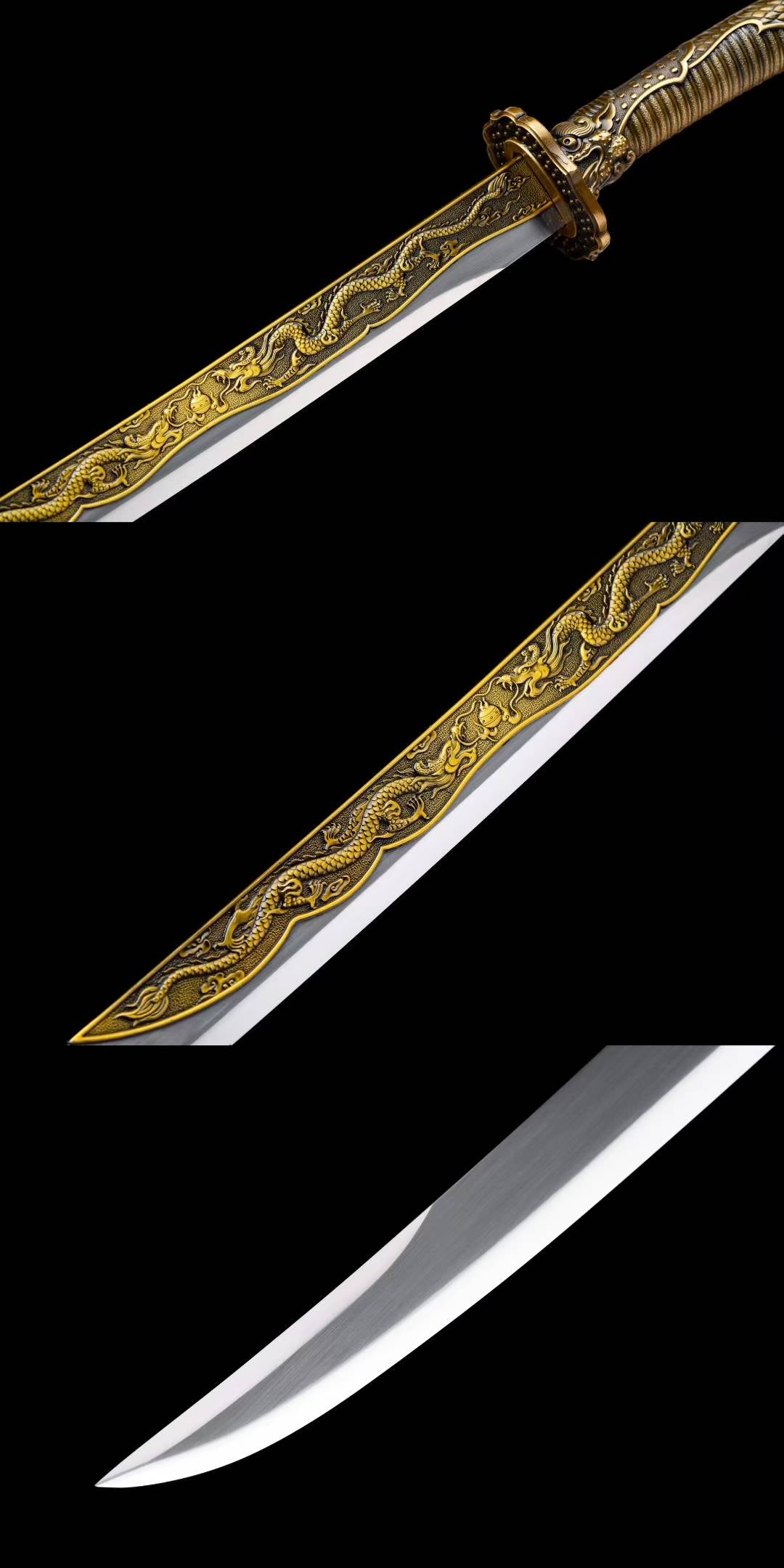 Embroidered Spring Knife ~ Dragon Roar