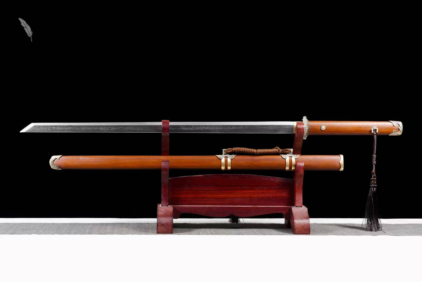 Copper-clad Simple Tang Sword