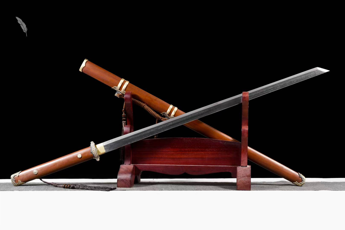 Copper-clad Simple Tang Sword
