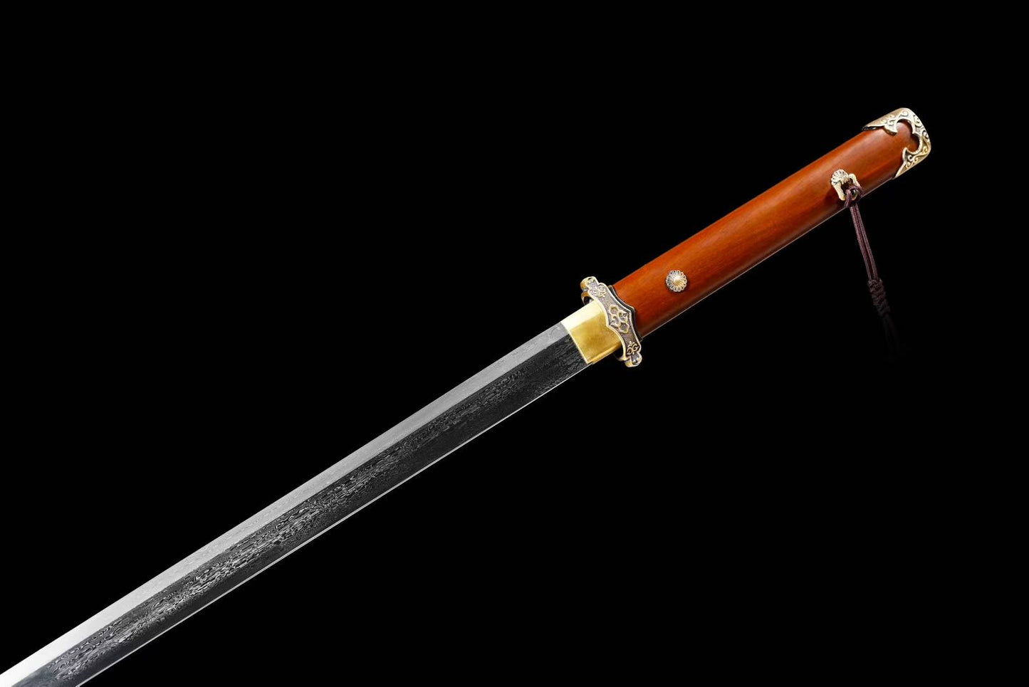 Copper-clad Simple Tang Sword