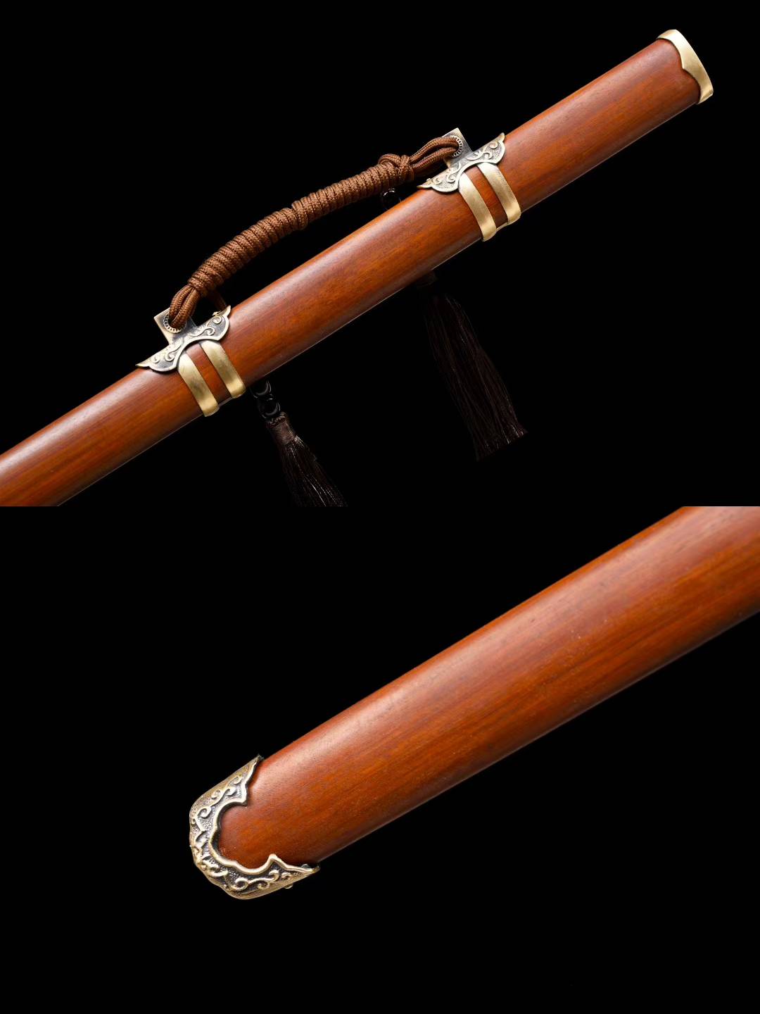 Copper-clad Simple Tang Sword