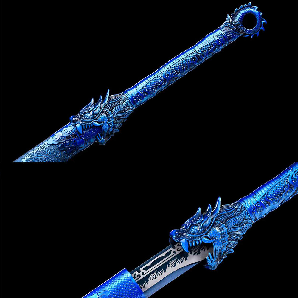 Handcrafted Full Tang Chinese Sword With 1095 Carbon Steel Blade