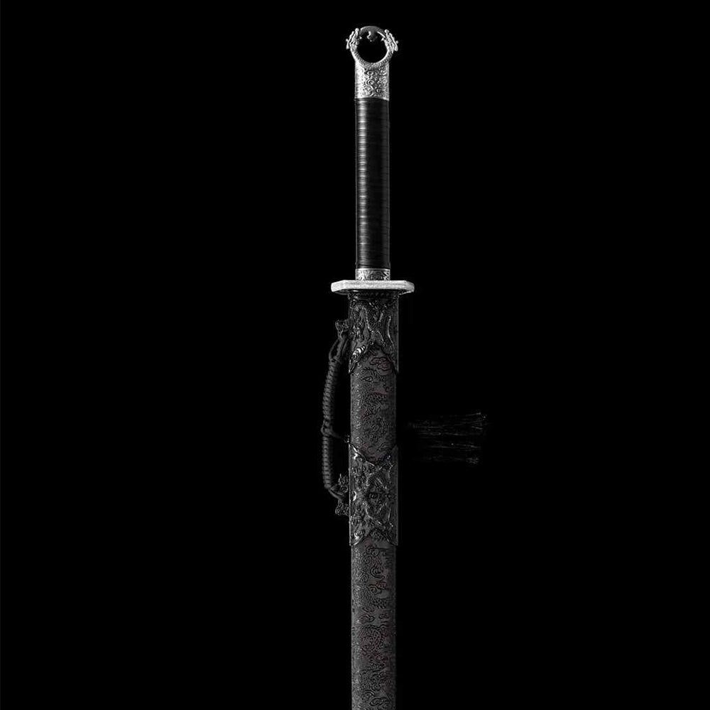 Handcrafted Full Tang Sword Song Dao ~ Water Dragon Dao