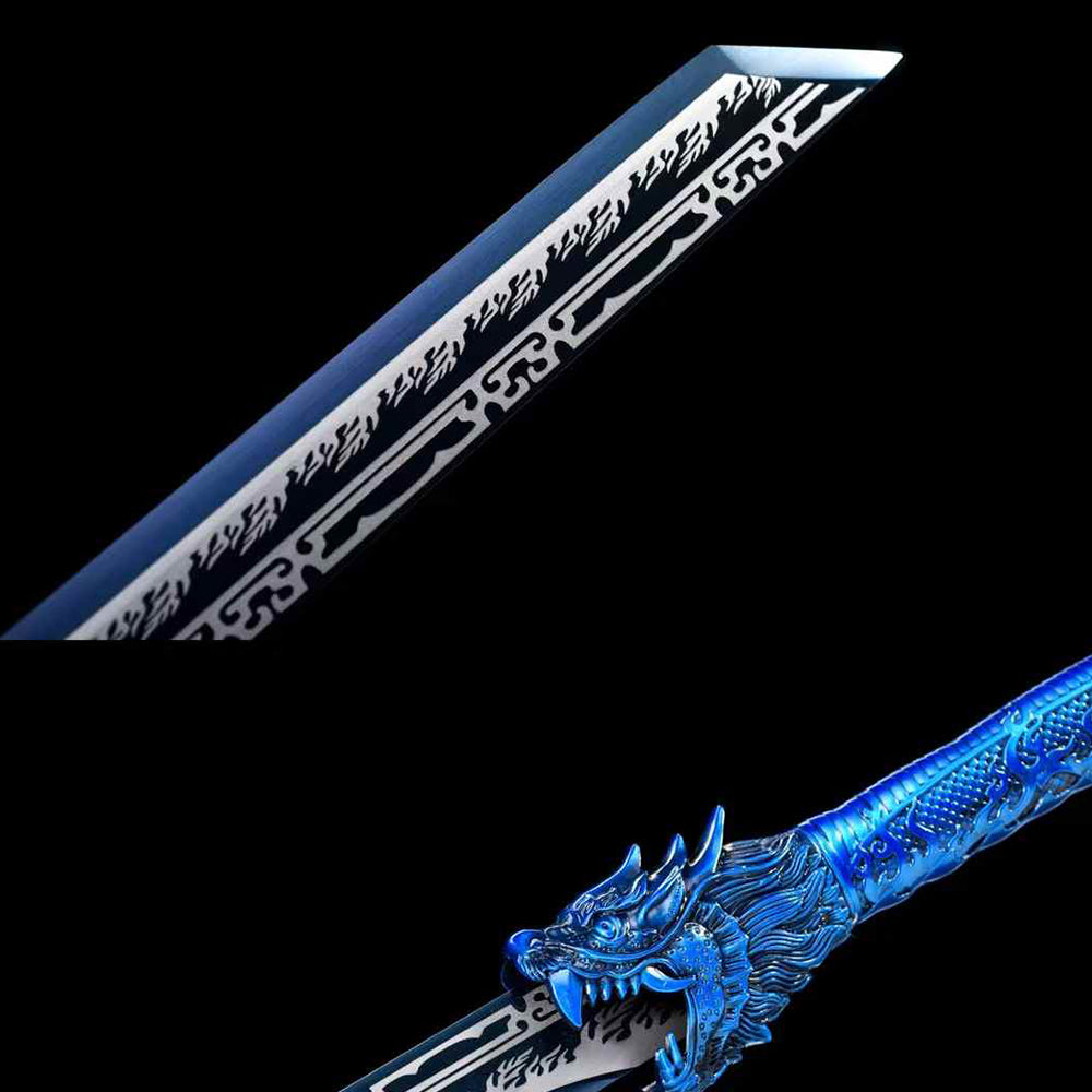 Handcrafted Full Tang Chinese Sword With 1095 Carbon Steel Blade