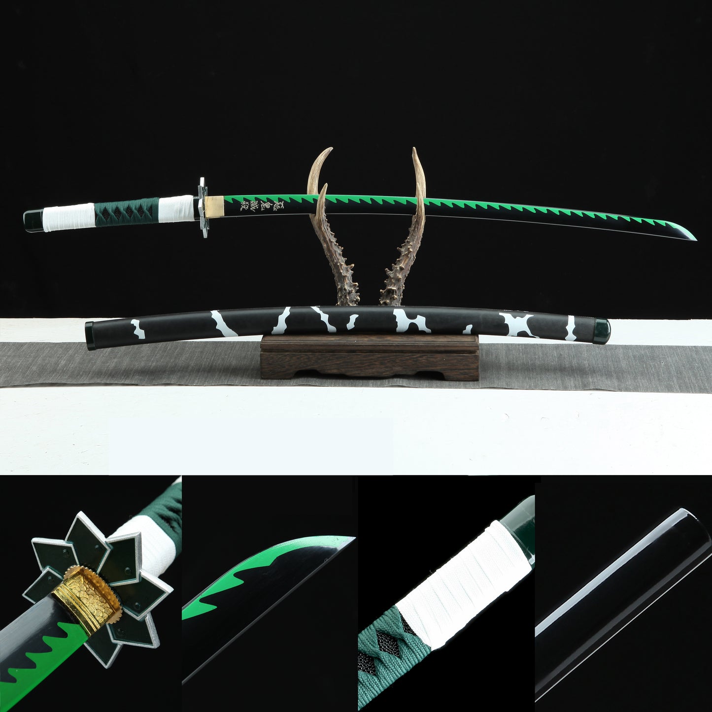 1:1 Replica Sanemi Shinazugawa Worn Katana