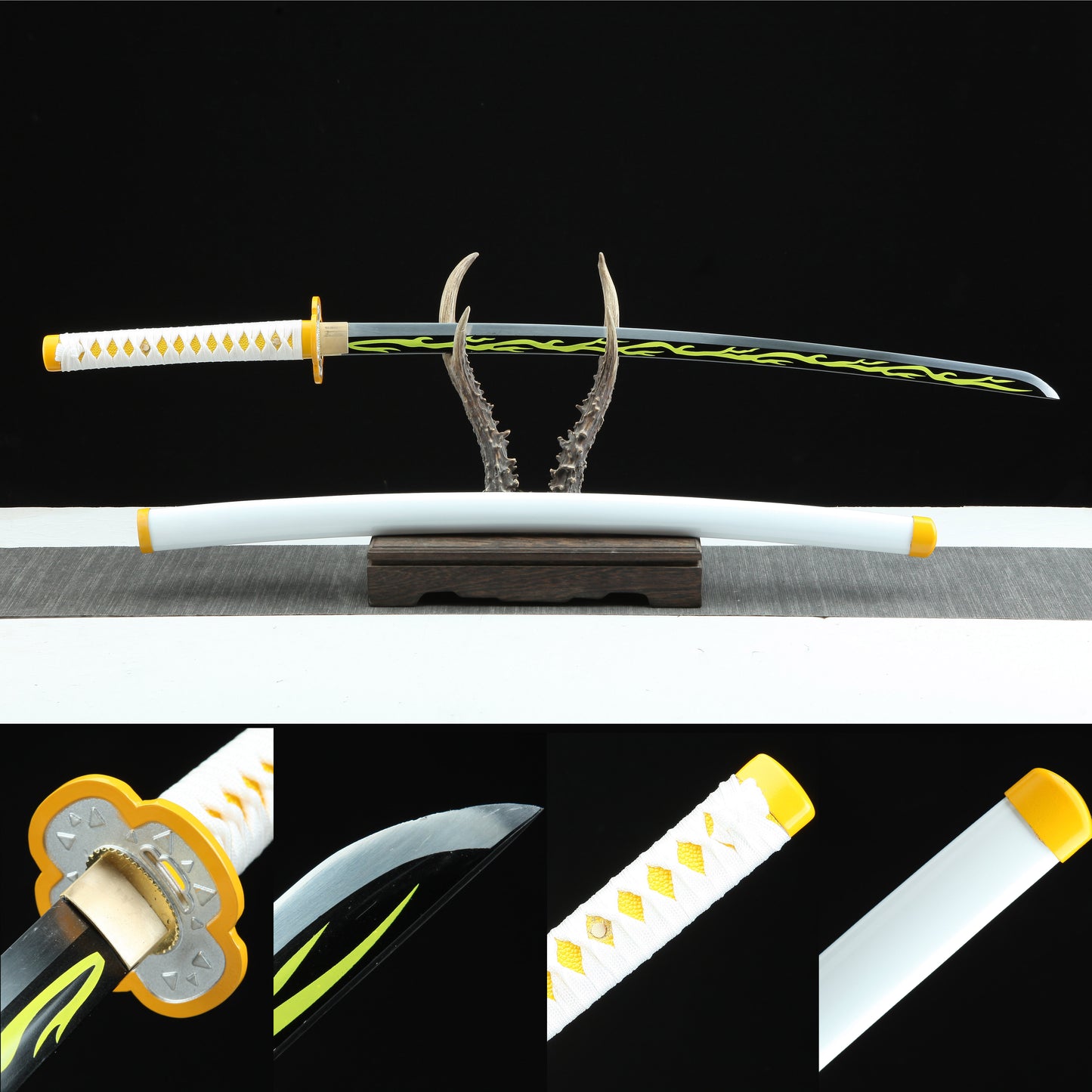 1:1 Replica Agatsuma Zenitsu Worn Katana