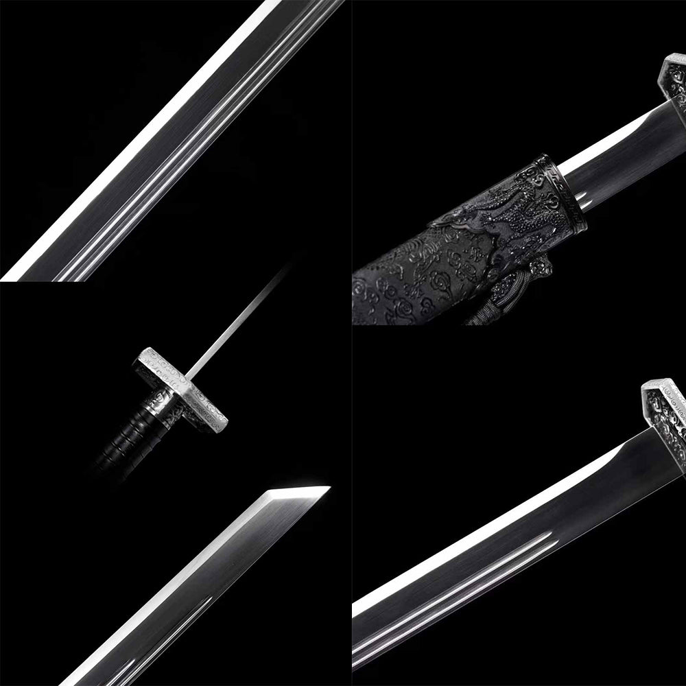 Handcrafted Full Tang Sword Song Dao ~ Water Dragon Dao