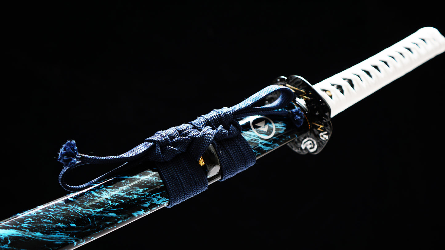 1:1 replica of Ghost of Tsushima (third generation) Includes katana and wakizashi