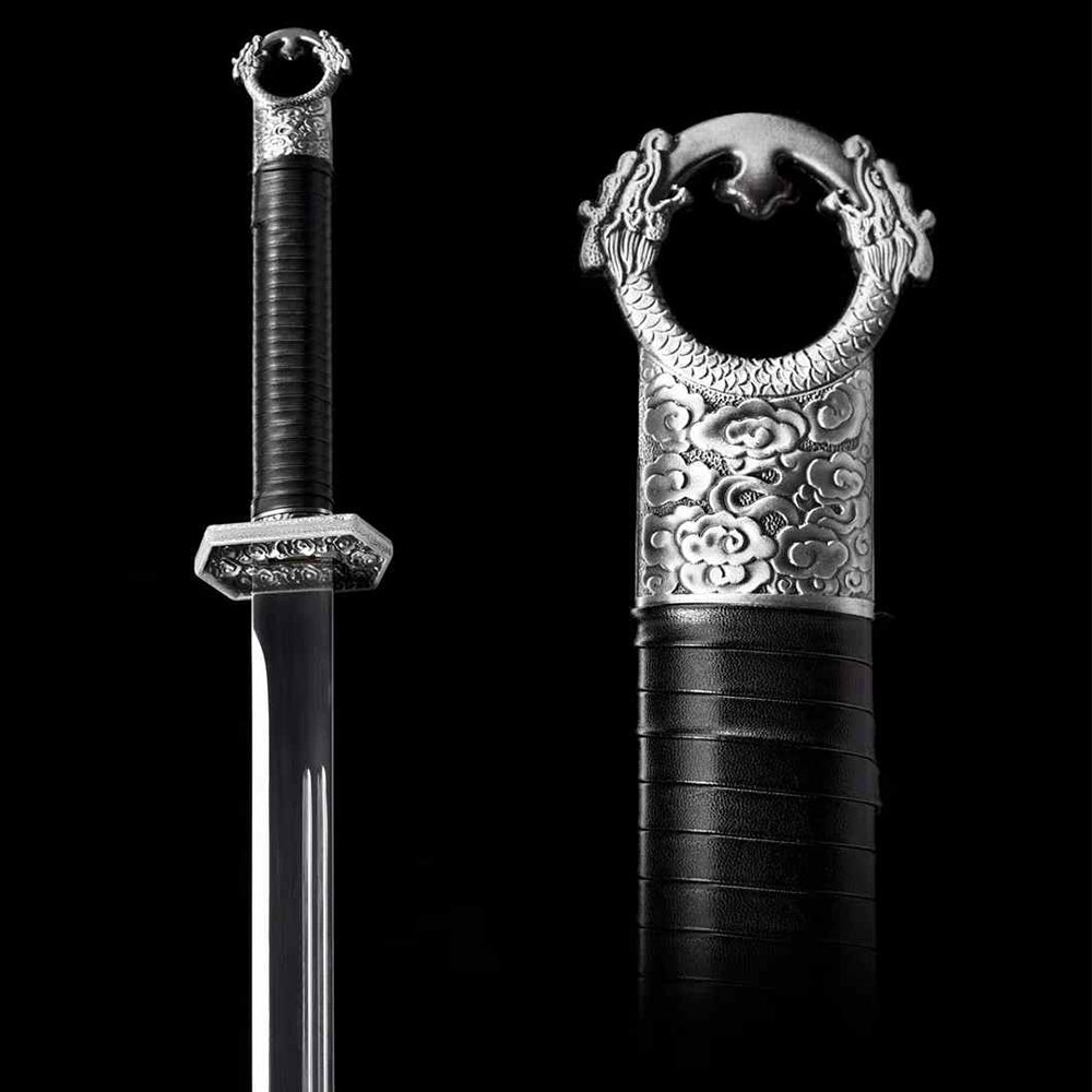 Handcrafted Full Tang Sword Song Dao ~ Water Dragon Dao