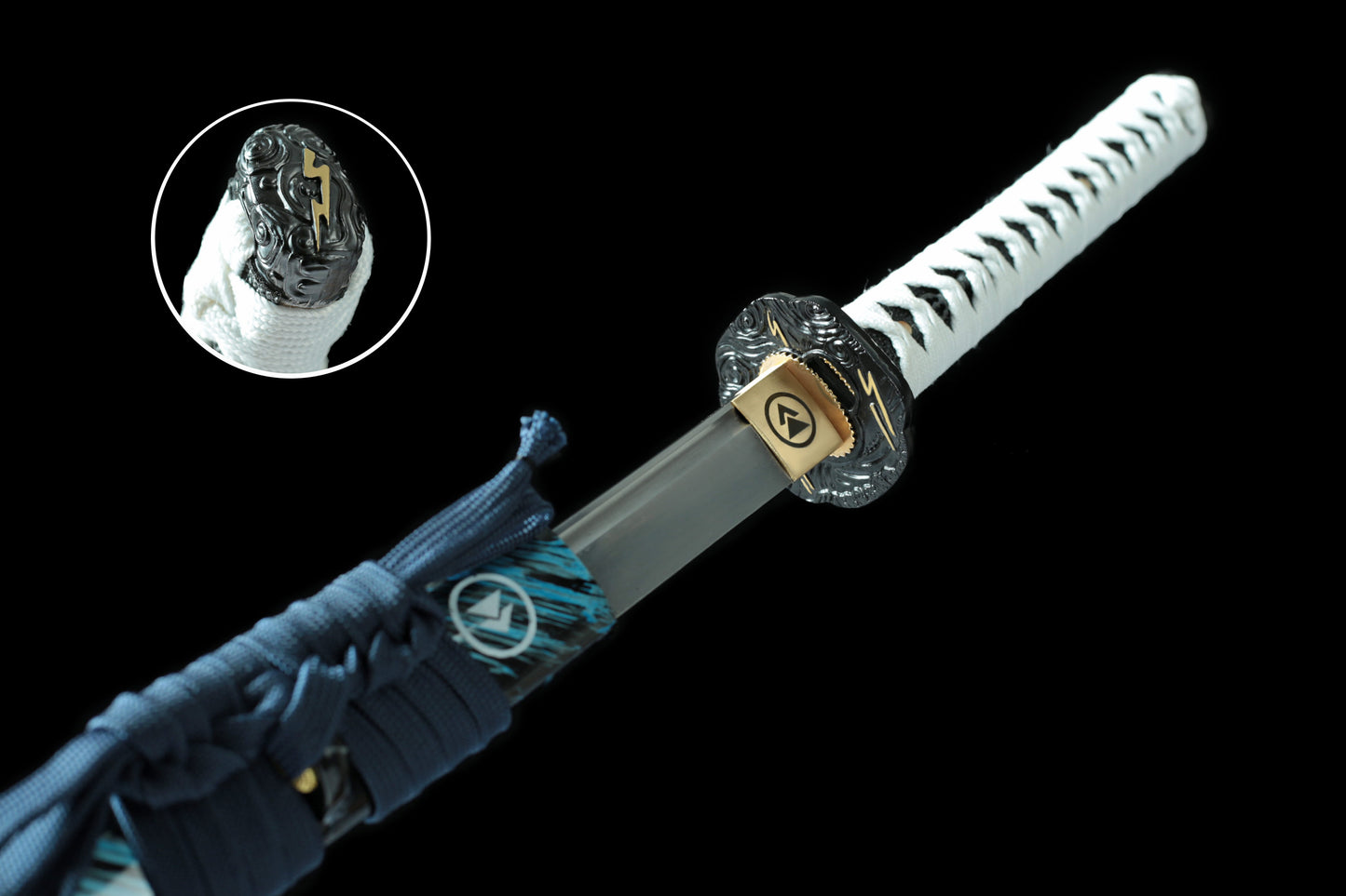 1:1 replica of Ghost of Tsushima Katana (fourth generation) 1:1 replica of Ghost of Tsushima Katana (fourth generation) including Katana and Wakizashi