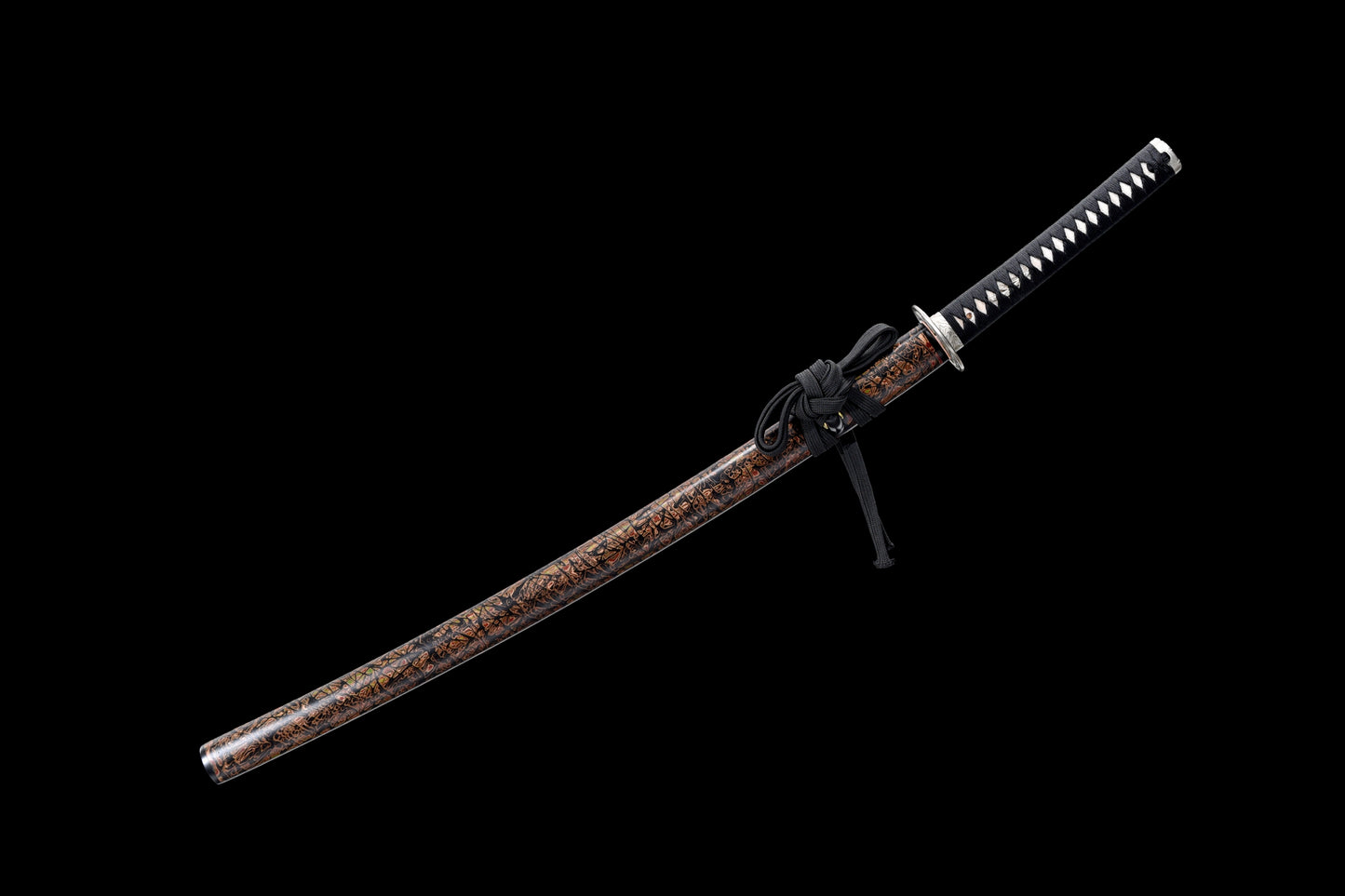 Tamahagane Lacquered Scabbard Ling Xue Katana (Custom-made products: Delivery within 30 days.)