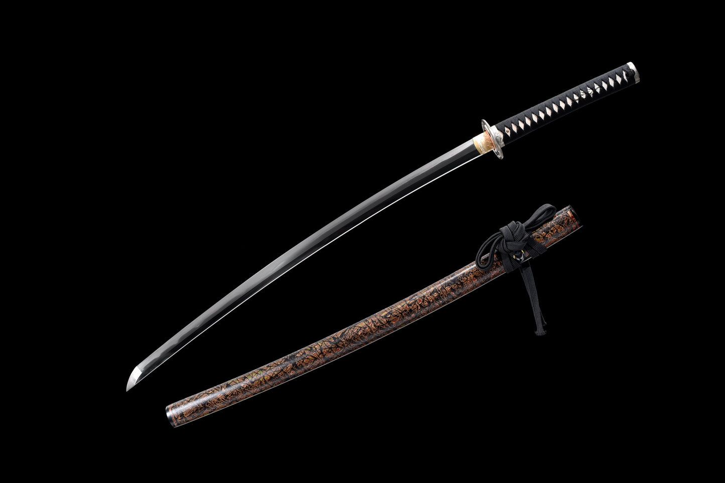 Tamahagane Lacquered Scabbard Ling Xue Katana (Custom-made products: Delivery within 30 days.)