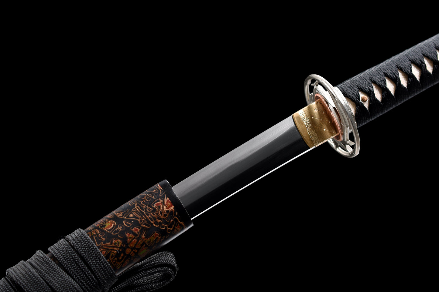 Tamahagane Lacquered Scabbard Ling Xue Katana (Custom-made products: Delivery within 30 days.)