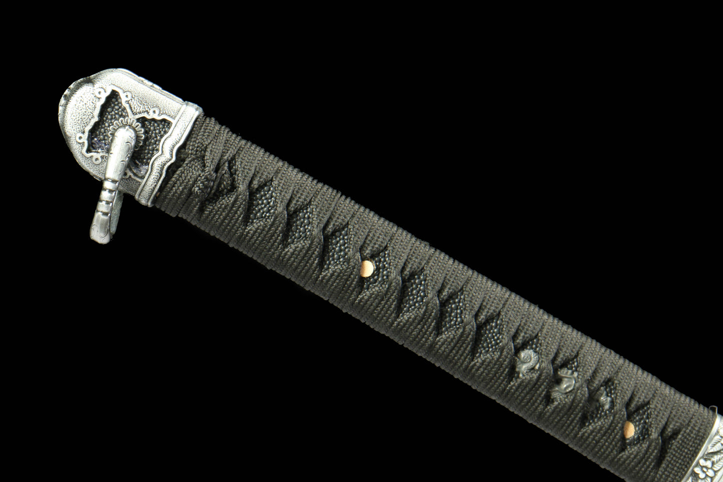 Immortal Cut Gate Opener - 1065 Steel Katana with Oil Quenched & Tempered Blade, Wooden Scabbard, Zinc Alloy Fittings - Unique Collector Sword