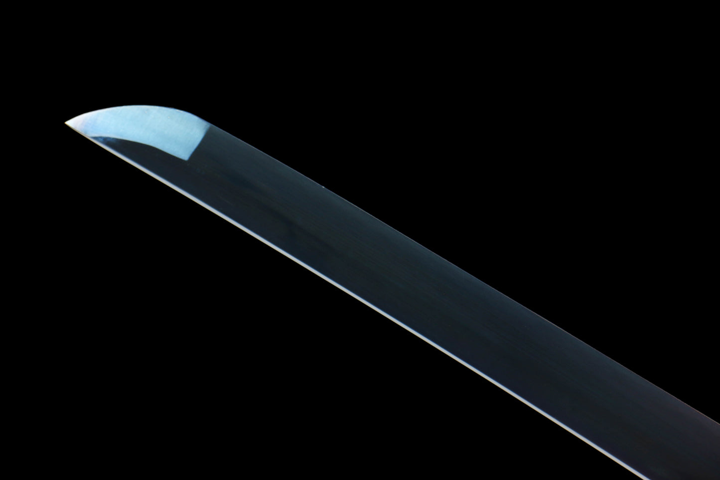 Yarin Katana with 1065 Carbon Steel Blade, Ebony Wood Saya, Oil Quenched and Tempered