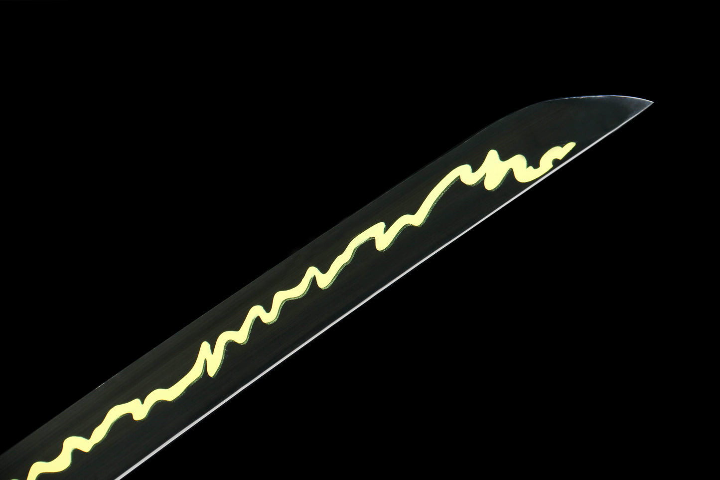 Phantom Wisteria Katana | 72cm 1065 Carbon Steel Blade, Oil Quenched and Tempered