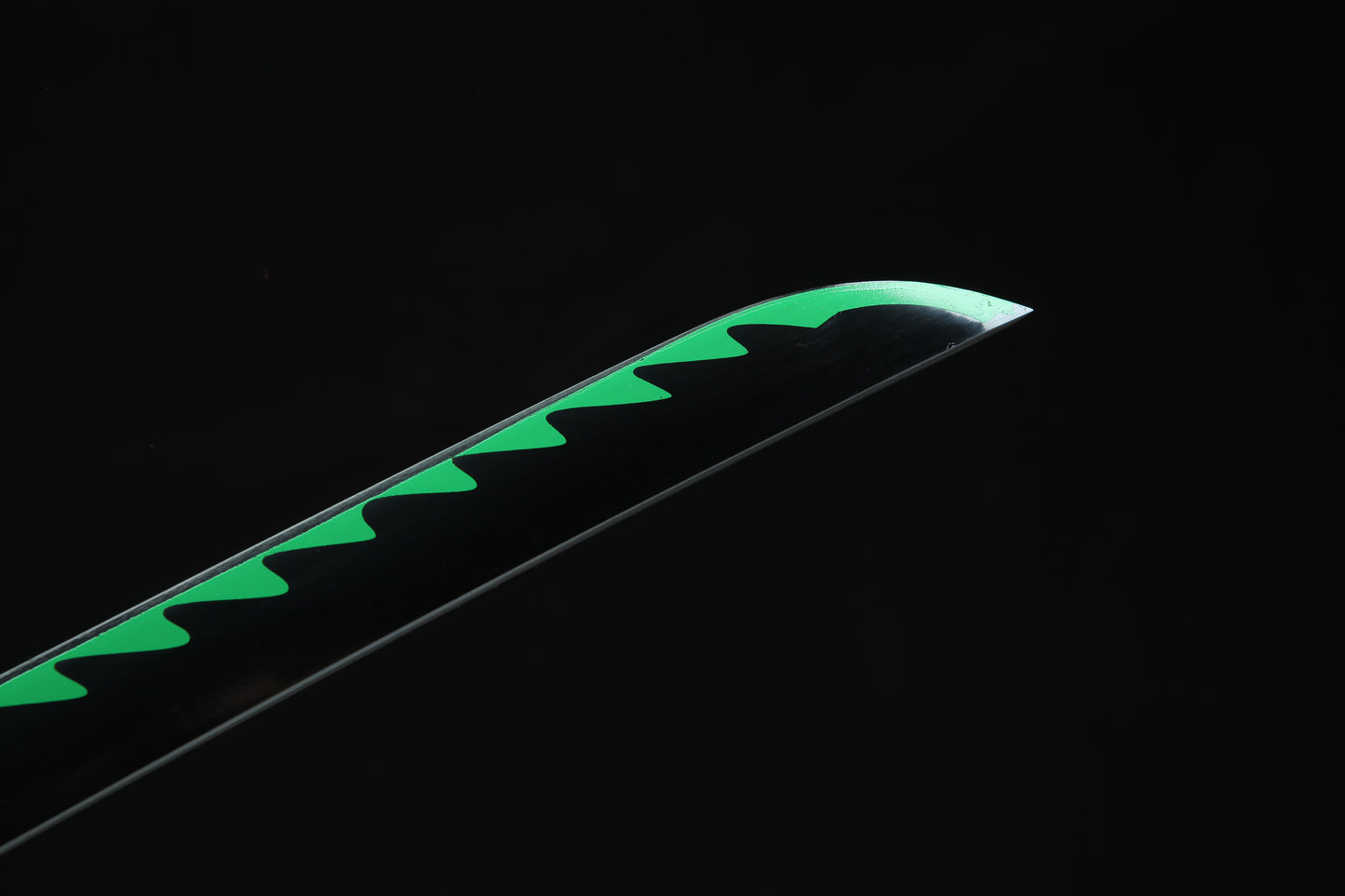 1:1 Replica Sanemi Shinazugawa Worn Katana(Leather sheath)