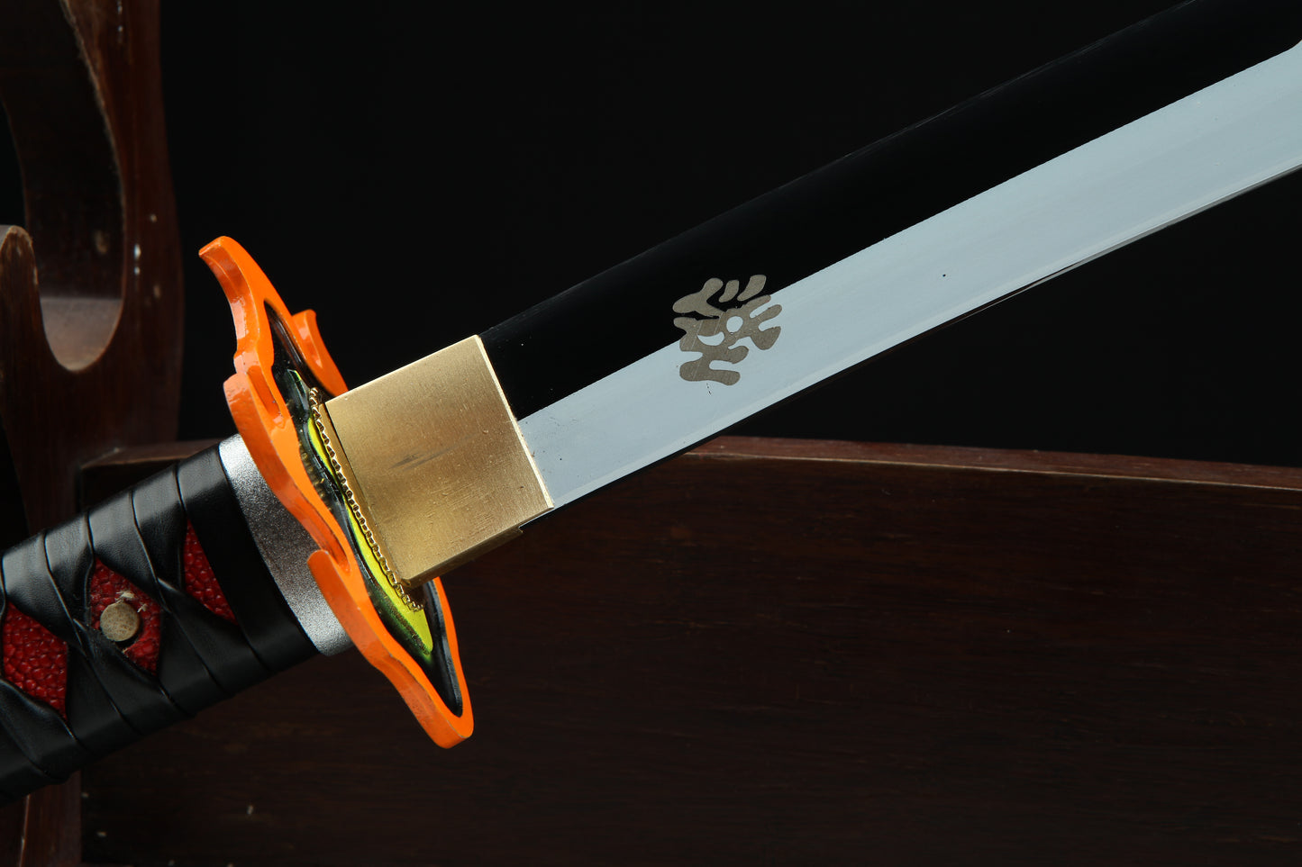 1:1 Replica Kamado Tanjirou Worn Katana