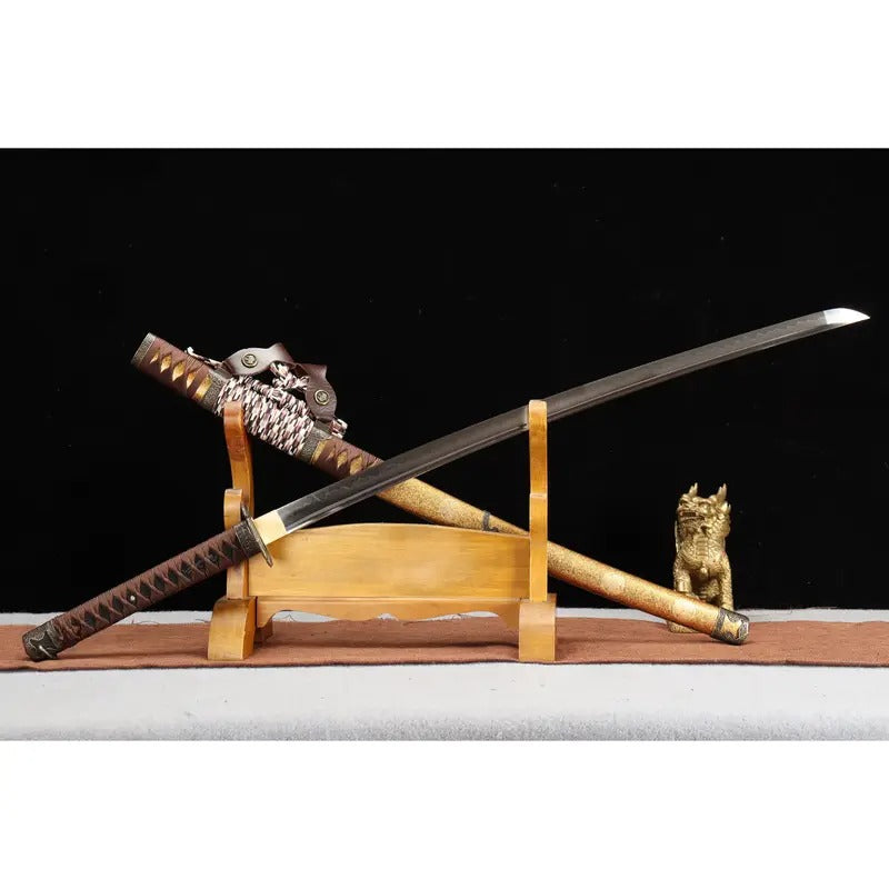 T10 lacquer sheathed japanese Katana sword