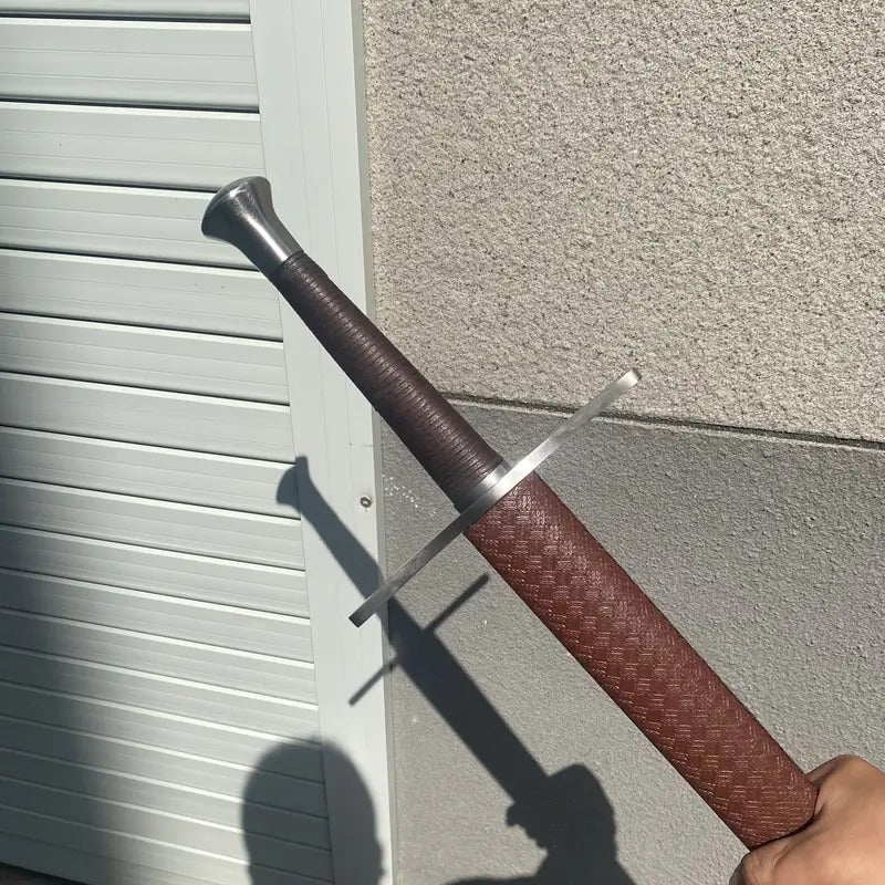 medieval knight sword hadfield steel