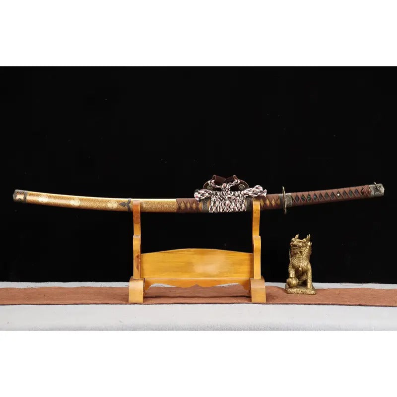 T10 lacquer sheathed japanese Katana sword