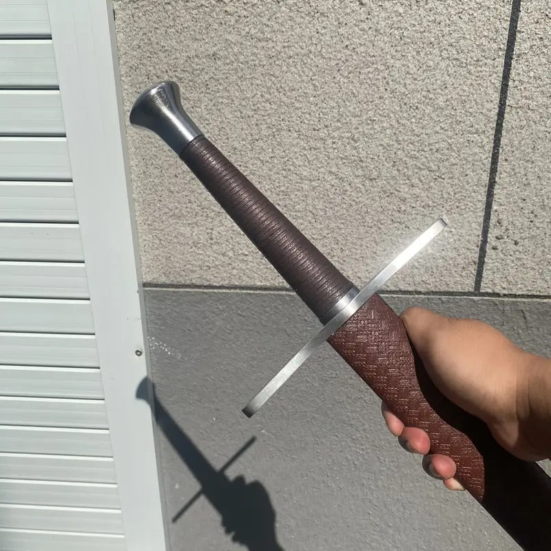 medieval knight sword hadfield steel