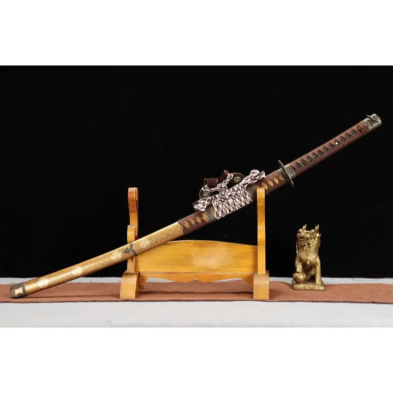 T10 lacquer sheathed japanese Katana sword
