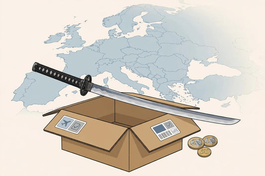 Katana shipping to Europe: customs, VAT, and the real landed cost