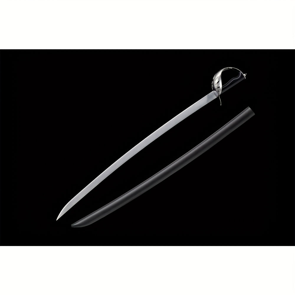 Cavalry Saber · 1065 Carbon Steel D-Guard Basket Hilt (93cm)