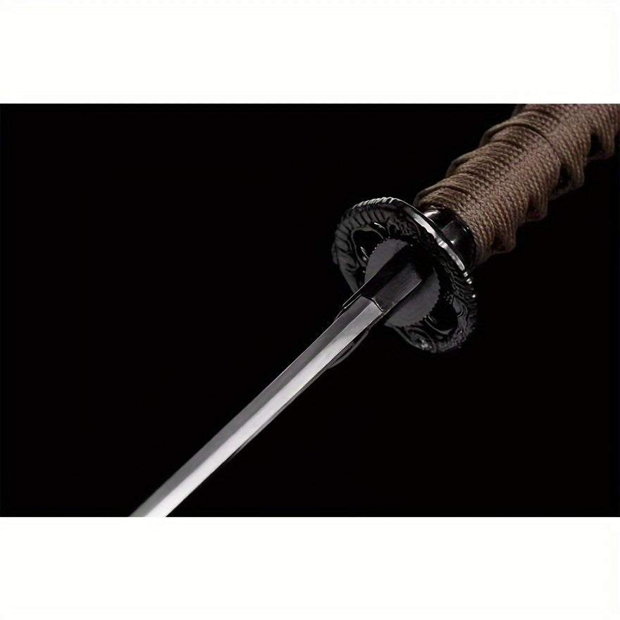 55cm T10 Tanto – Kogarasu Maru Style | Iaido Training Sword | Unsharpened Blade
