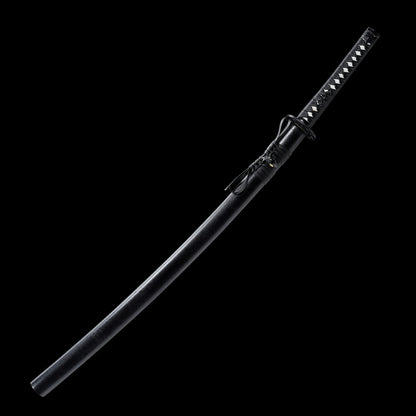 Black Katana · Gear Tsuba Full Tang (108cm)